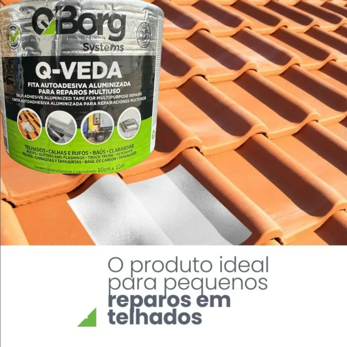 Manta para Telhados Manta Auto Adesiva para Vedação 20cmX10m (zoom)