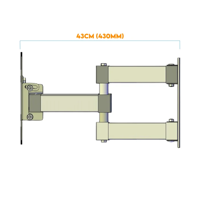 Acessórios para TV Suporte para TV 26” a 75”  Triarticulado Multivisão (zoom)