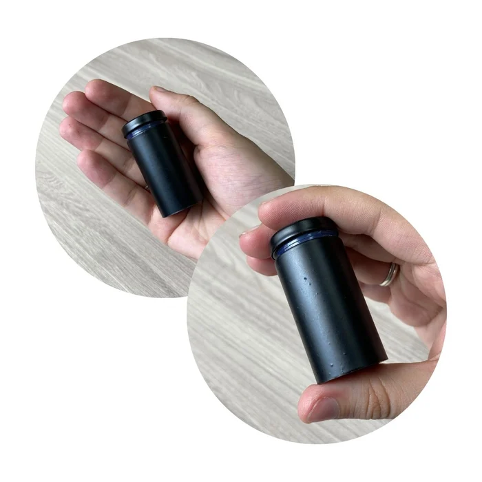 Prolongador Aço Inox 2,5X10cm Preto (2)