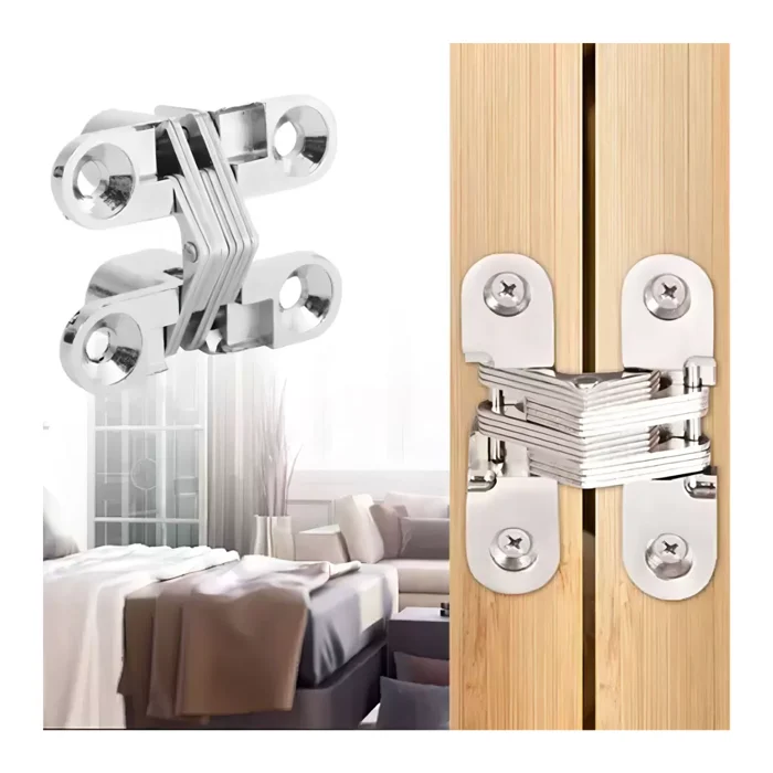 Dobradica Invisivel 60 X 13mm para Moveis com Parafusos Mixso - 5100060 (zoom)