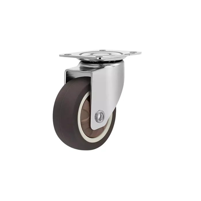 Rodizios Rodizio Vintage 50mm Borracha Sem Trava (zoom)