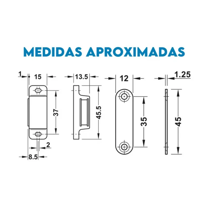 FECHO MAGNETICO MARROM PARA MOVEIS - 390702 (7)