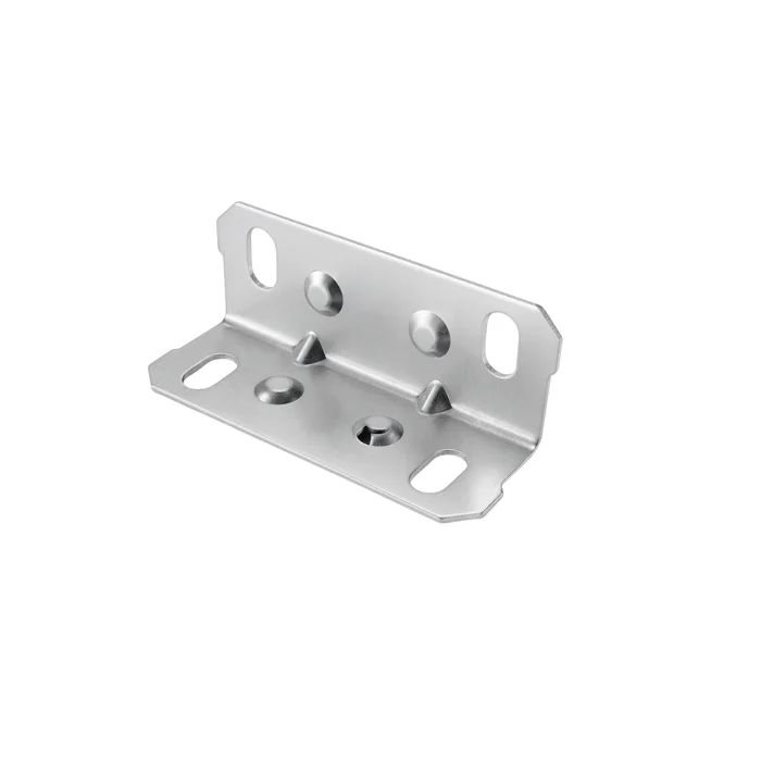 acessorios para moveis suporte Suporte Prateleira Cantoneira 46x17mm 4 Furos Aco (zoom)