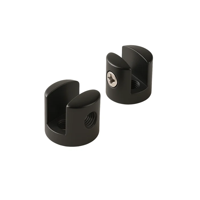 SUPORTE FENDA PLASTICO (NY) 6 MM PRETO (zoom)