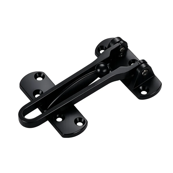 TRANCA PARA PORTA PEGA LADRAO PRETO PREMIUM - 1503108