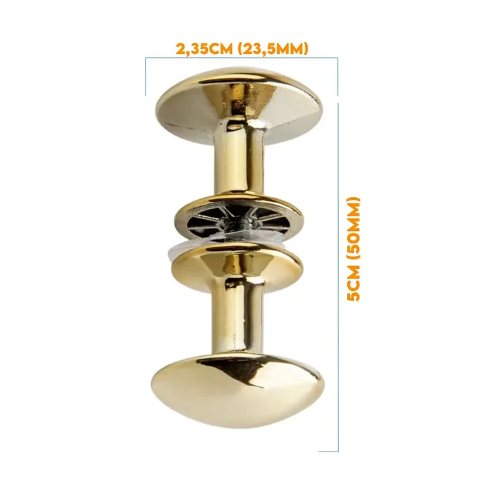 Puxador Box Redondo Mini Dourado Brilho  3520801 (2)