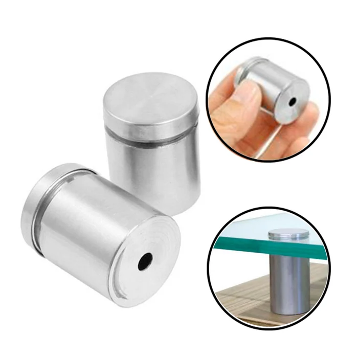 Prolongador Espaçador 2,5X2,5cm Escovado Aço Inox 201 (zoom)