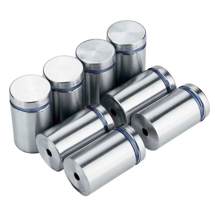 Prolongador Espaçador 2,5X2,5cm Escovado Aço Inox 201 (zoom)