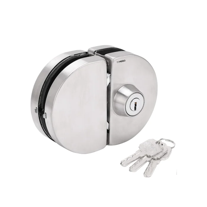 Fechadura de Pressão Vidro Vidro para Portas de Correr Mixso - 150301001