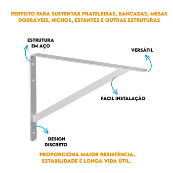 Proporciona maior resistência, estabilidade e longa vida útil.