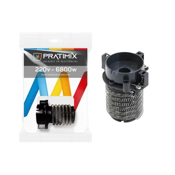 Resistência Pratimix 220v 6800w Nova Ducha Kibanho 4T - 581018