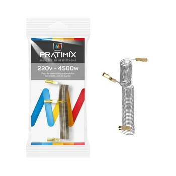 Resistência Pratimix 220v 4500w Tipo L 3 Temperaturas - 581003