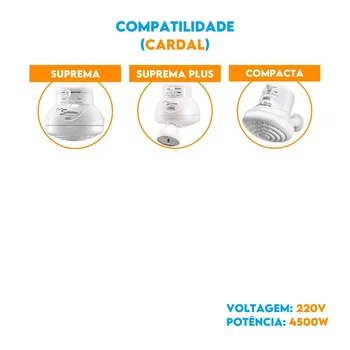 Resistência Pratimix 220v 4500w Tipo L 3 Temperaturas - 581003 - Cardal