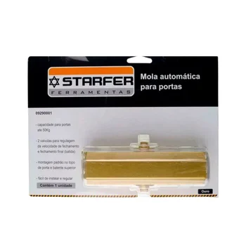 Mola Aérea Ouro Starfer Fechamento Porta Leve até 50Kg - 360809 (2)