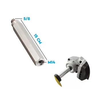 Prolongador 15cm Adaptador Boina Femea M14 Macho 58 - 180152014