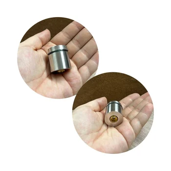 Prolongador Aço Inox 2,5 x 2,5 cm Escovado Com Rosca - 19120212525