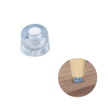 Sapata De Silicone Para Móveis 20MM Com Arruela De Reforço - 54002