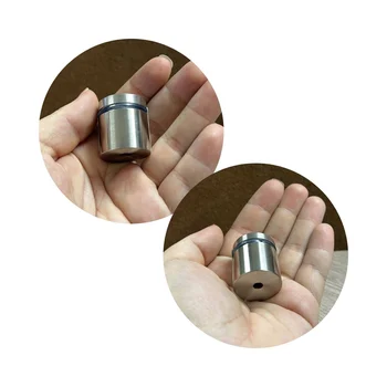 Prolongador Aço Inox 2,5 x 2,5 cm Escovado - 1912022525