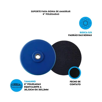Dados Suporte para Boina de Amarrar 8_ polegadas - 18000408