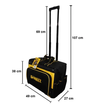 Bolsa de Ferramenta Rodinhas Dwst82929 Dewalt Mala Multitak Cor:Preto (zoom)