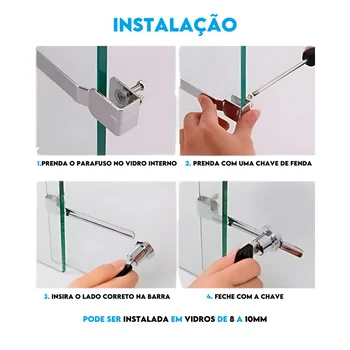Instalação Fechadura Jacaré - 15020100088