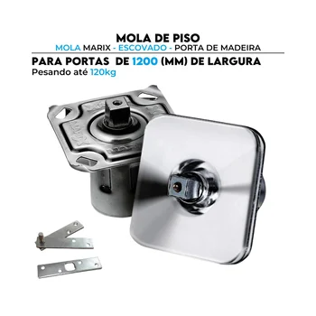 Mola Marix Porta de Madeira Escovado - 361201