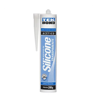 Silicone Acético Tekbond Transparente 280g Para Vedação (zoom)