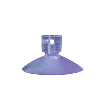 1000 Ventosas Pvc Cristal 30mm Diâmetro Com Furo Fixação (zoom)