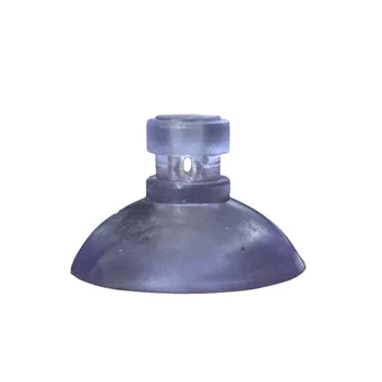 1000 Ventosas Pvc Cristal 25mm Diâmetro Com furo Fixação (zoom)