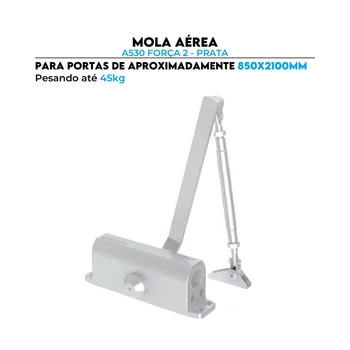 MOLA AEREA A530 FORCA 2 PRATA (zoom)