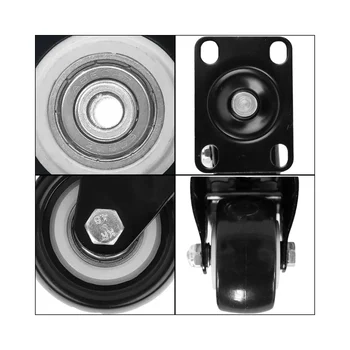 RODIZIO 50MM SEM TRAVA PVC PRETO (zoom)