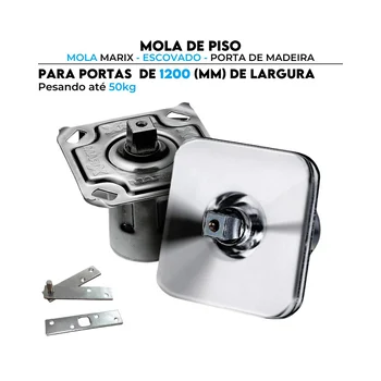 Mola Marix Porta de Madeira Escovado Leve - 361001