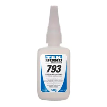 Cola Adesivo Instantâneo Tekbond 793 50g Bico Antientupimento (zoom)