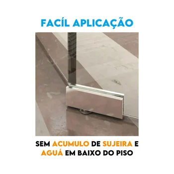 CONJUNTO DE MOLA INTEGRADA, CONTENDO MOLA HIDRAULICA DE PISO E ARTICULACAO SUPERIOR, PARA FECHO AUTOMATICO DE P (zoom)