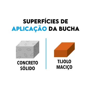 PITAO 8 + BUCHA NYLON C/ ABA 8 MM - 5 PC - 5802046 (zoom)