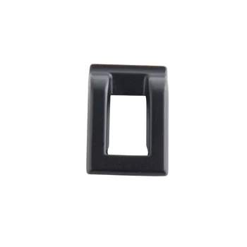 Puxador Armario Argola Quadrado Preto Fosco (zoom)