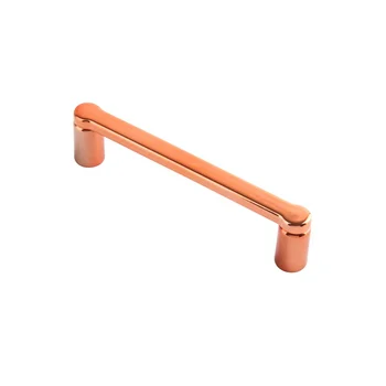 Puxador Armario Alça Reto 96mm Rose (zoom)