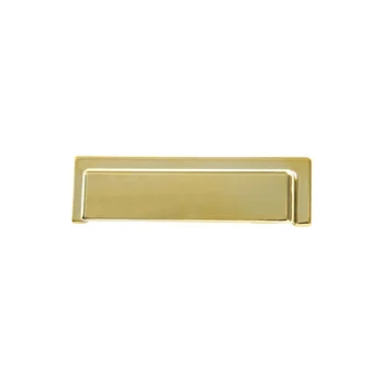 Puxador Armario Viale 96mm Dourado Brilho (zoom)