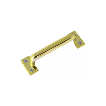 Puxador Alça 100mm Dourado Brilho (zoom)