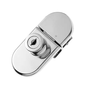 Fechadura Vitrine Conjunto Polido 150201004