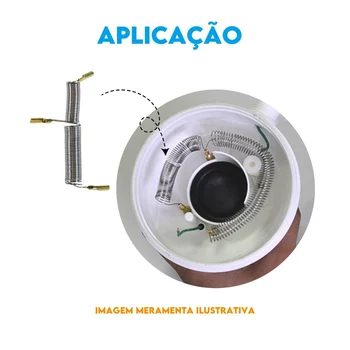 Resistência Pratimix 220v 7500w Ducha Fashion (zoom)