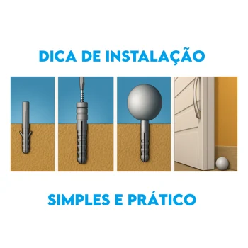 Conteúdo da embalagem 1 Batedor, 1 Parafuso, 1 Bucha 6mm, 1 Bucha Fixação Do Batedor. (3)