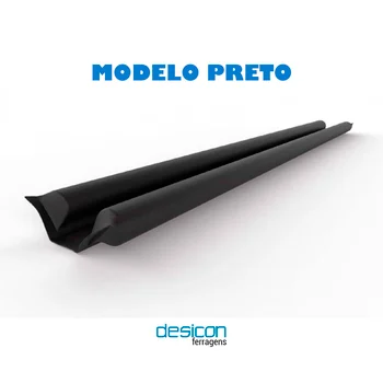 Veda Porta Rolinho Preto Adesivo Praticasa (zoom)