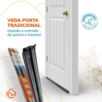 Veda Porta Rolinho Preto Praticasa (zoom)