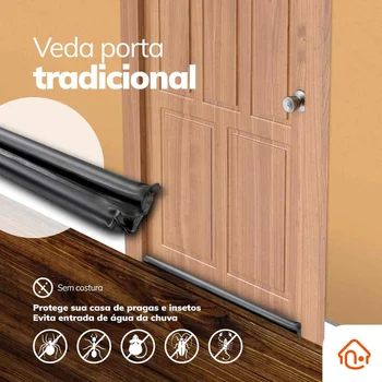 Veda Porta Rolinho Marrom Adesivo Praticasa (zoom)