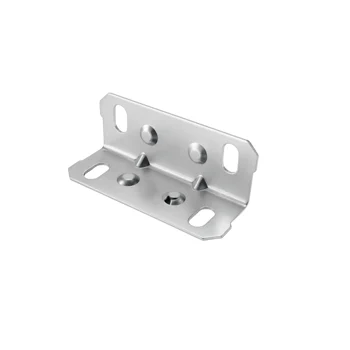 acessorios para moveis suporte Suporte Prateleira Cantoneira 46x17mm 4 Furos Aco (zoom)