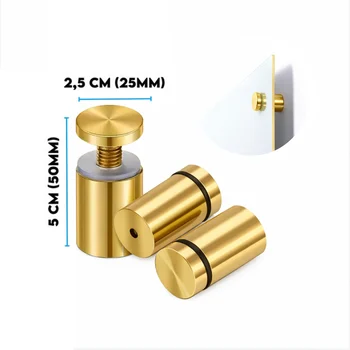 Prolongadores PROLONGADOR ESPACADOR 2,5X5CM DOURADOACO INOX 201 - 1908022550 (zoom)