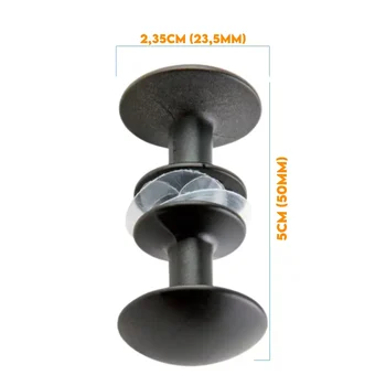 Puxador Box Redondo Mini Preto Fosco 35203101 (1)