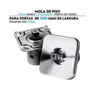Mola Marix 120kg Para Porta de Vidro Escovado