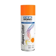 Tinta Spray Aerossol Laranja Fluorescente 350ml 250g TekBond